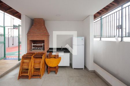 Apartamento para alugar com 39m², 2 quartos e 1 vaga Apartamento para alugar com 39m², 2 quartos e 1 vagaÁrea comum - Churrasqueira