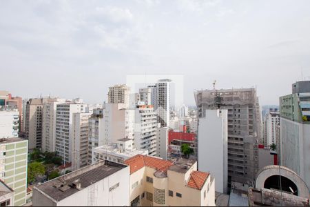 Vista da Varanda de kitnet/studio à venda com 1 quarto, 20m² em Jardim Paulista, São Paulo