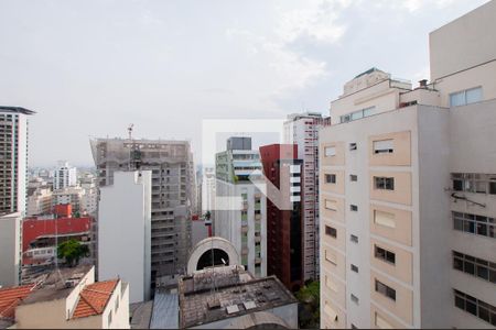 Vista da Varanda de kitnet/studio à venda com 1 quarto, 20m² em Jardim Paulista, São Paulo