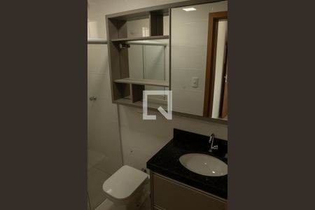 Banheiro Social de apartamento para alugar com 3 quartos, 89m² em Tabajaras, Uberlândia