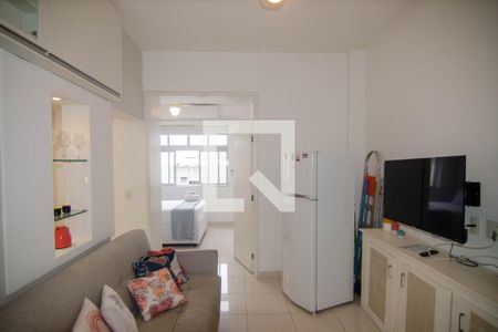 Sala de apartamento para alugar com 1 quarto, 40m² em Copacabana, Rio de Janeiro