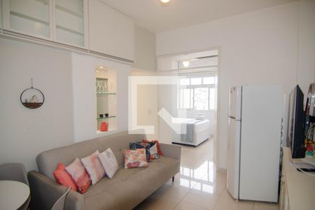 Sala de apartamento para alugar com 1 quarto, 40m² em Copacabana, Rio de Janeiro