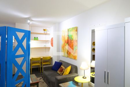 Sala/Quarto de apartamento para alugar com 1 quarto, 34m² em Vila Buarque, São Paulo