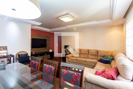 Sala de apartamento à venda com 3 quartos, 117m² em Jardim Bela Vista, Santo André