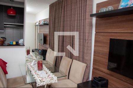 Sala de apartamento para alugar com 2 quartos, 48m² em Califórnia, Belo Horizonte