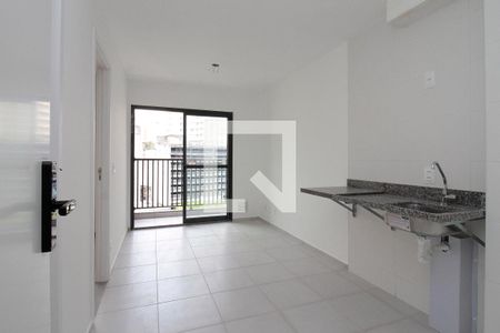 Sala/Cozinha de apartamento à venda com 1 quarto, 28m² em Bela Vista, São Paulo