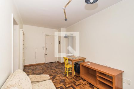 Sala de apartamento para alugar com 1 quarto, 36m² em Petrópolis, Porto Alegre