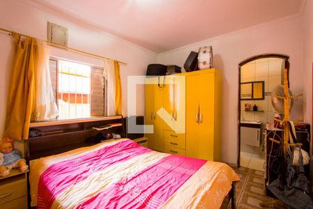 Quarto 1 - Suíte de casa à venda com 2 quartos, 180m² em Vila Guarani, Santo André