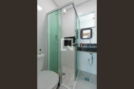 Banheiro de apartamento para alugar com 1 quarto, 40m² em Vila Dalila, São Paulo