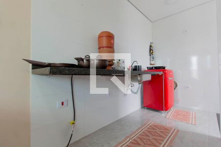 Cozinha de apartamento para alugar com 1 quarto, 40m² em Vila Dalila, São Paulo
