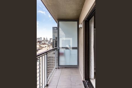 Apartamento para alugar com 28m², 1 quarto e sem vagaVaranda