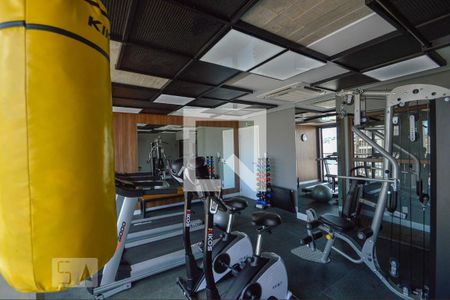 Apartamento para alugar com 28m², 1 quarto e sem vagaAcademia