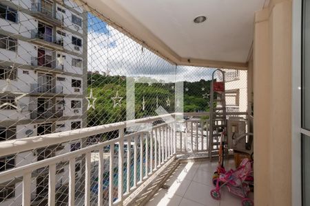 Varanda da Sala de apartamento à venda com 2 quartos, 50m² em São Francisco Xavier, Rio de Janeiro