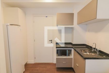 Sala / Cozinha de apartamento para alugar com 1 quarto, 26m² em Butantã, São Paulo