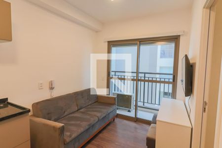 Sala / Cozinha de apartamento para alugar com 1 quarto, 26m² em Butantã, São Paulo