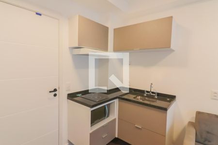Sala / Cozinha de apartamento para alugar com 1 quarto, 26m² em Butantã, São Paulo