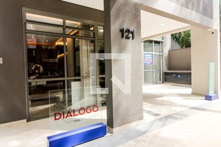 Studio para alugar com 22m², 1 quarto e sem vagaFachada e portaria