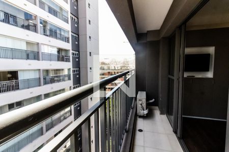 Studio para alugar com 22m², 1 quarto e sem vagaVaranda