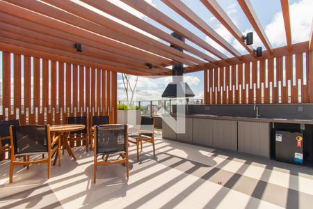 Apartamento para alugar com 25m², 1 quarto e sem vagaÁrea comum - Churrasqueira