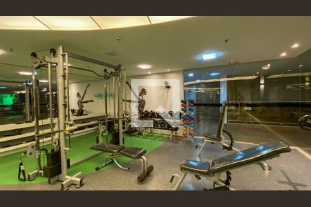 Área comum - Academia de apartamento para alugar com 1 quarto, 40m² em Sul (águas Claras), Brasília