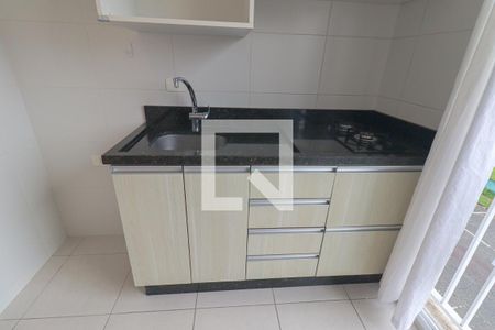 Sala e Cozinha de apartamento para alugar com 1 quarto, 40m² em Prado Velho, Curitiba