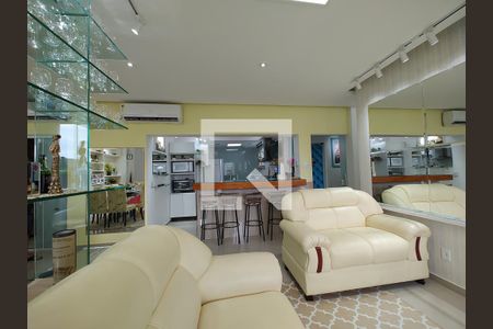 Sala de apartamento à venda com 4 quartos, 220m² em Leblon, Rio de Janeiro