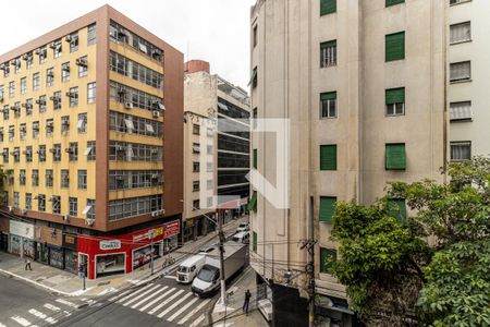 Vista do Studio de kitnet/studio à venda com 1 quarto, 21m² em República, São Paulo