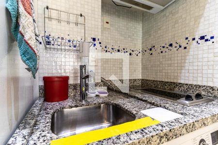 Cozinha - Torneira de kitnet/studio à venda com 1 quarto, 21m² em República, São Paulo