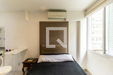Studio - Ar-Condicionado de kitnet/studio à venda com 1 quarto, 21m² em República, São Paulo