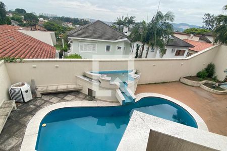 Vista da Sacada de casa de condomínio à venda com 4 quartos, 954m² em Alphaville, Santana de Parnaíba