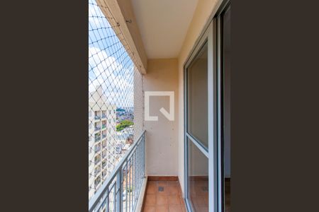 Varanda da Sala de apartamento à venda com 3 quartos, 64m² em Vila Ivone, São Paulo