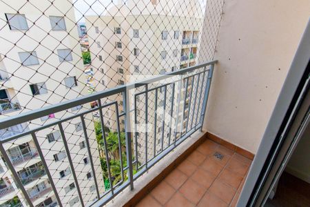 Varanda da Sala de apartamento à venda com 3 quartos, 64m² em Vila Ivone, São Paulo