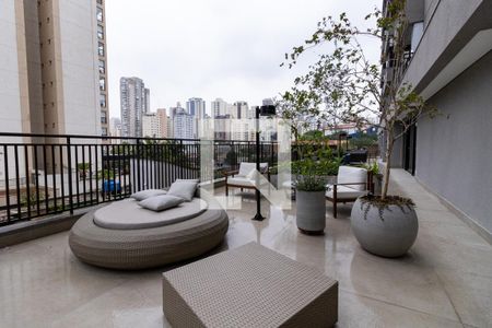 Apartamento à venda com 29m², 1 quarto e sem vaga Apartamento à venda com 29m², 1 quarto e sem vagaÁrea comum - Churrasqueira