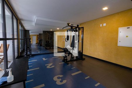 Apartamento à venda com 29m², 1 quarto e sem vaga Apartamento à venda com 29m², 1 quarto e sem vagaÁrea comum - Academia