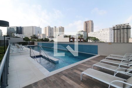 Apartamento para alugar com 38m², 1 quarto e 1 vaga Apartamento para alugar com 38m², 1 quarto e 1 vagaPiscina