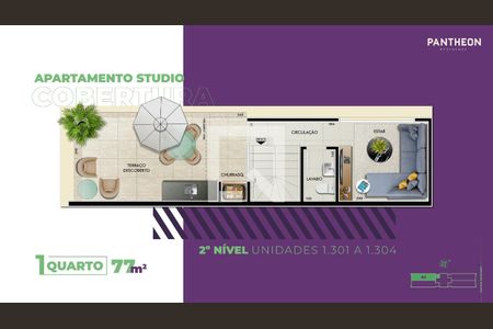 Apartamento à venda com 2 quartos, 77m² em Barro Preto, Belo Horizonte