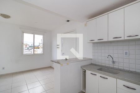 Cozinha de apartamento à venda com 1 quarto, 33m² em Jardim Botânico, Porto Alegre
