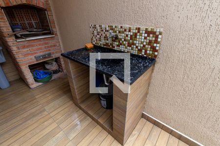 Apartamento para alugar com 50m², 1 quarto e 1 vagaDetalhe da área de serviço/churrasqueira