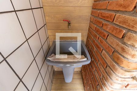 Apartamento para alugar com 50m², 1 quarto e 1 vagaDetalhe da área de serviço/churrasqueira