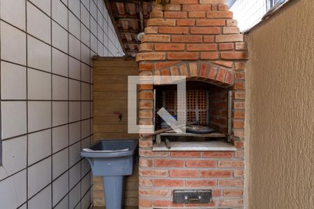 Apartamento para alugar com 50m², 1 quarto e 1 vagaDetalhe da área de serviço/churrasqueira