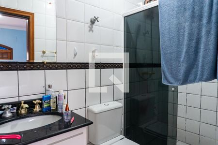 Banheiro da Suíte de casa à venda com 4 quartos, 175m² em Mirandópolis, São Paulo