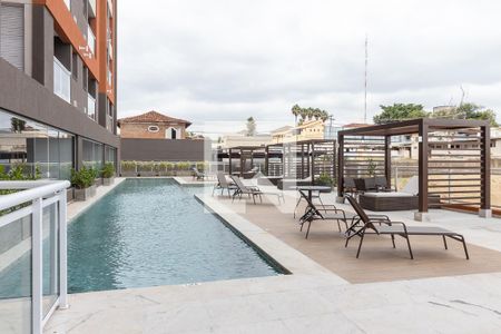 Studio para alugar com 43m², 1 quarto e 1 vagaPiscina