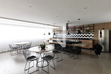 Studio para alugar com 43m², 1 quarto e 1 vagaÁrea Gourmet