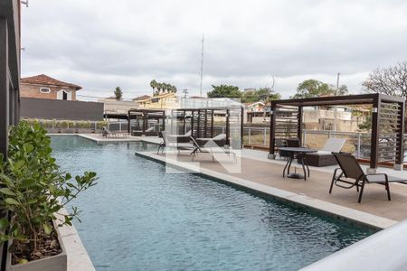 Studio para alugar com 43m², 1 quarto e 1 vagaPiscina