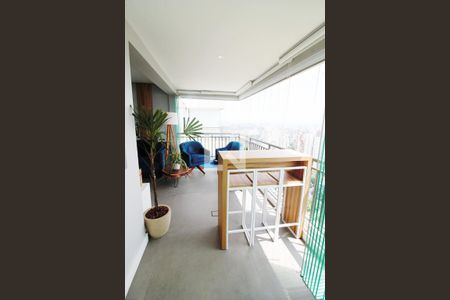 Varanda gourmet de apartamento à venda com 3 quartos, 90m² em Jardim Caboré, São Paulo