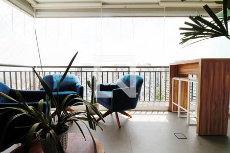 Varanda gourmet de apartamento à venda com 3 quartos, 90m² em Jardim Caboré, São Paulo