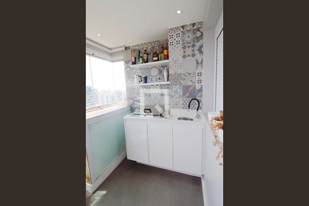 Varanda gourmet de apartamento à venda com 3 quartos, 90m² em Jardim Caboré, São Paulo