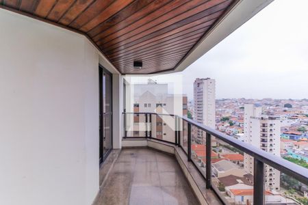 Varanda da Sala de apartamento para alugar com 3 quartos, 194m² em Jardim Avelino, São Paulo