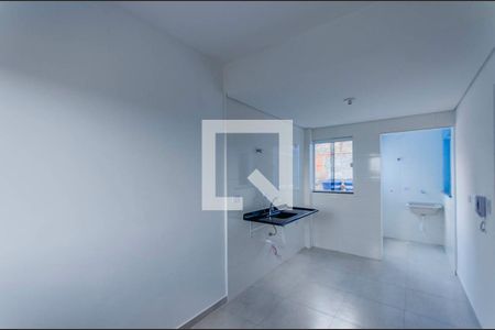 Sala e Cozinha Integrada  de apartamento à venda com 2 quartos, 24m² em Parque Paineiras, São Paulo