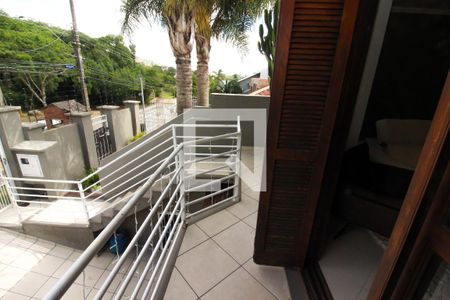 Sacada da Sala de Estar de casa de condomínio para alugar com 3 quartos, 263m² em Campo Novo, Porto Alegre